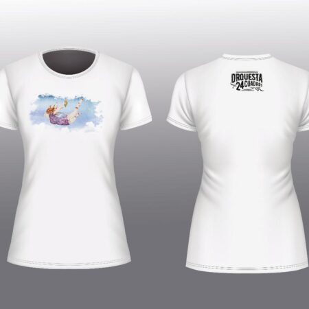 T-SHIRT MUJER HASTA EL SOL- CAÍDA