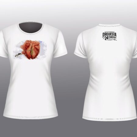 T-SHIRT MUJER HASTA EL SOL- CORAZÓN